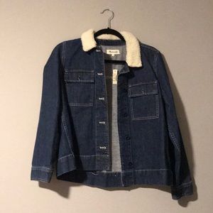 Denim chore style jacket